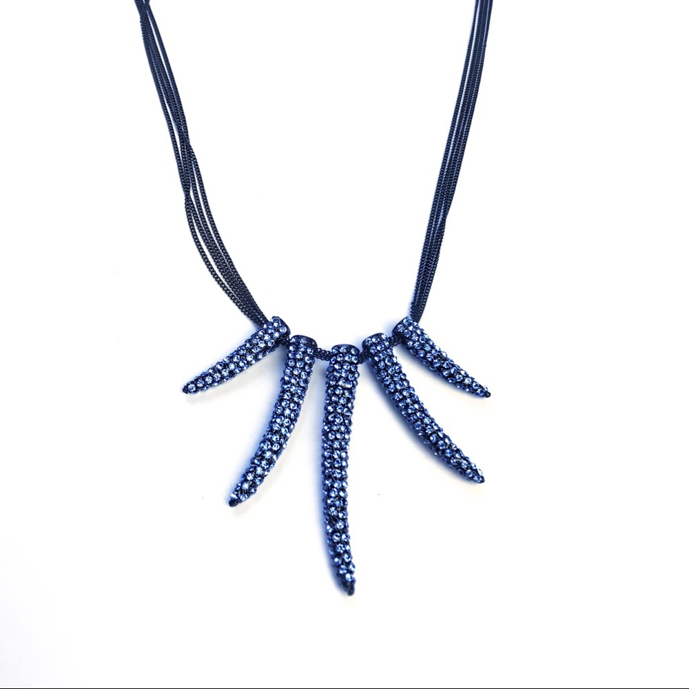 Sequin-NYC Swarovski Crystal Statement Necklace
